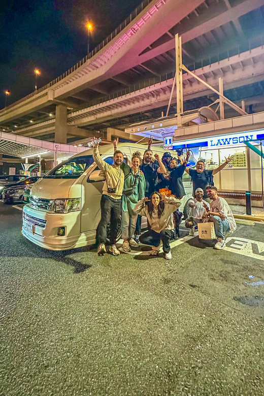 Tokyo: Daikoku JDM Car Meet Tour + LibertyWalk & Autobacs! - Reaching Daikoku PA in Yokohama