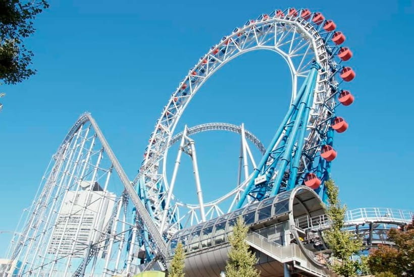 Tokyo Dome City Attractions 5-Ride Ticket - A one-day ticket in the middle of Tokyo