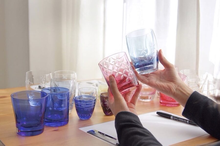 Tokyo: Edo Kiriko Traditional Glass Carving Class - Practice cuts before the real artwork