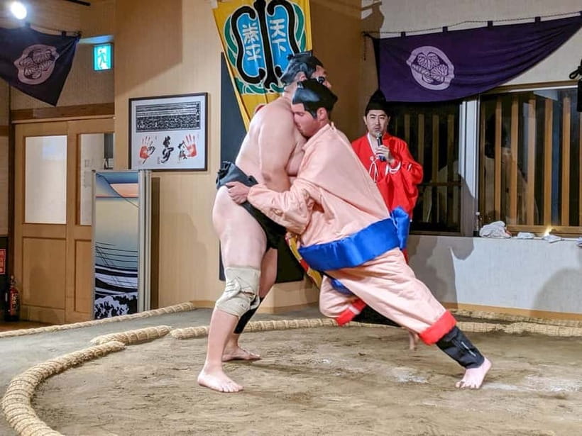 Tokyo: Family Sumo Workshop & Live Wrestling Show with Lunch - Key points at a glance