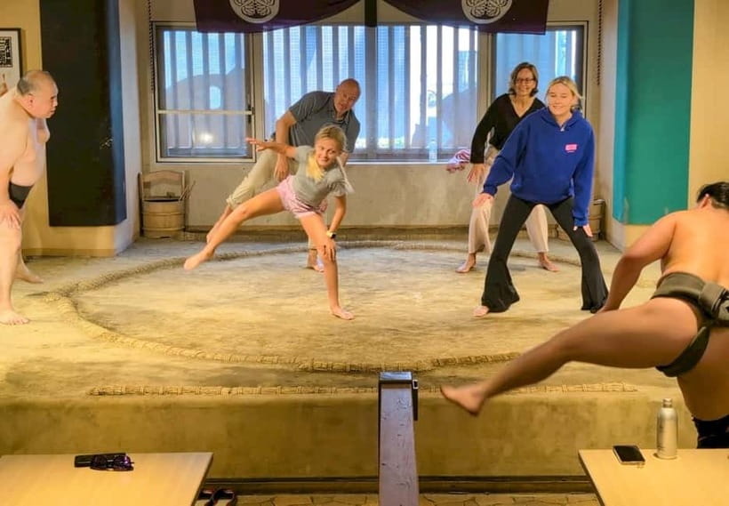 Tokyo: Family Sumo Workshop & Live Wrestling Show with Lunch - Your turn on the dohyo