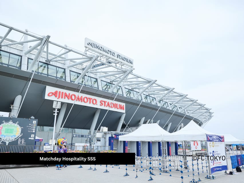 Tokyo: FC TOKYO Football Game at Ajinomoto Stadium - Standard tickets versus Matchday Hospitality SSS