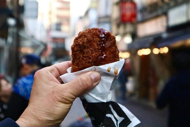Tokyo: Food Tour in Ueno with 10+ Tastings of Japanese Classics - Ueno Park adds breathing room between tastings