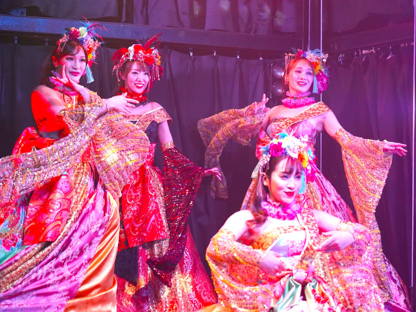 Tokyo GINZA: KONPARU Japanese Cabaret Show with Drink - Choosing between the three show times