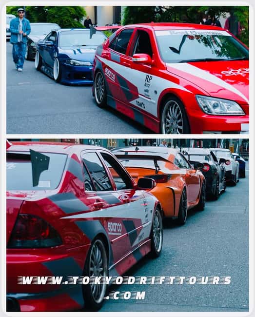 Tokyo: Go Daikoku PA Fast & Furious 3 Sports Car Meetup - The drive through Tokyo and toward the port
