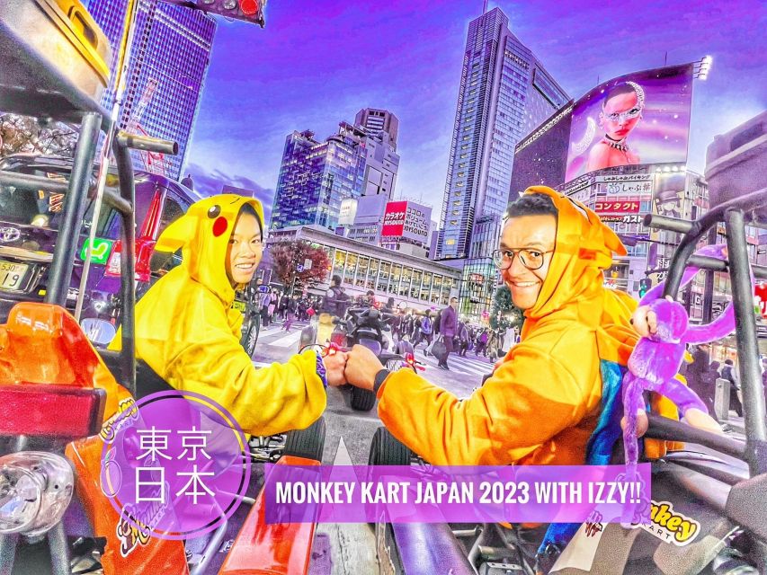 Tokyo Go-Karting Experience: Shibuya Crossing with Photos - Choosing a costume before the ride