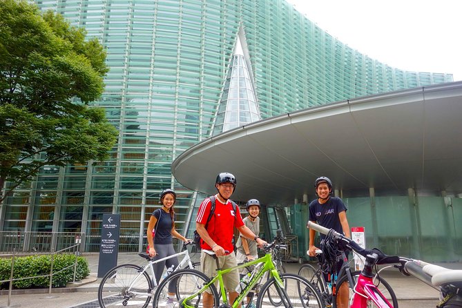 Tokyo Guided Small-Group Biking Tour - Buying a bento like a local