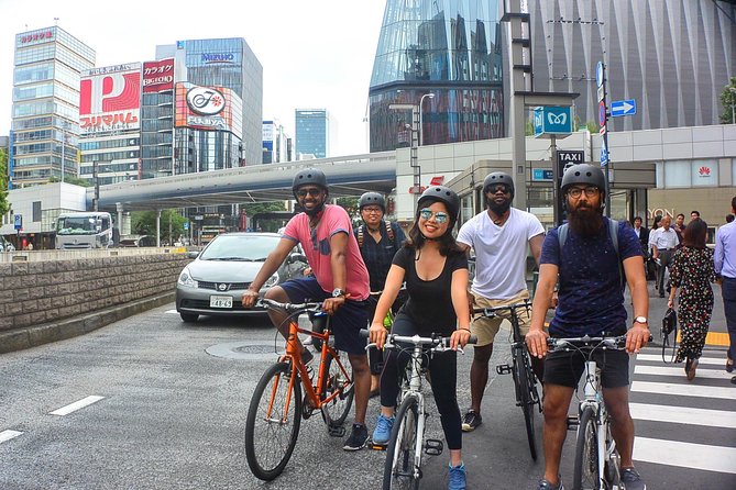 Tokyo Guided Small-Group Biking Tour - Ginza and the Imperial Palace moat
