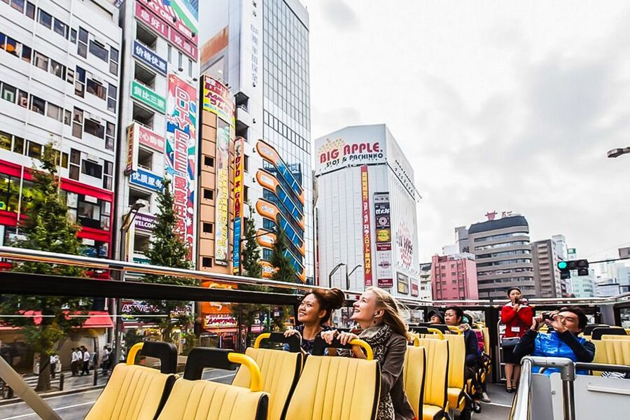 Tokyo: Hop-On Hop-Off Sightseeing Bus Ticket - Key points to know before boarding