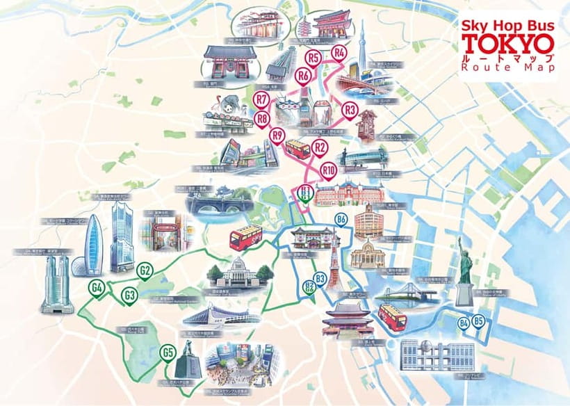 Tokyo: Hop-On Hop-Off Sightseeing Bus Ticket - Why the open deck is both the best feature and the biggest limitation