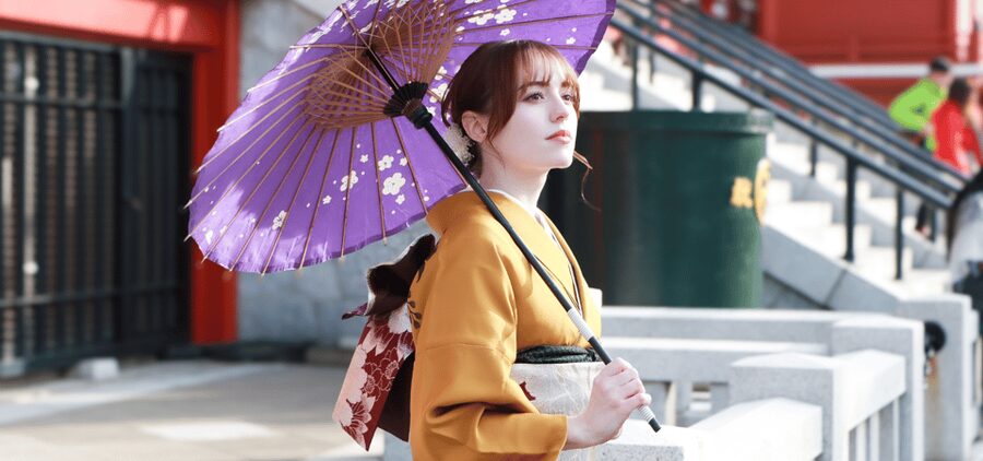Tokyo : Kimono Rental in Asakusa Provided by KanoWafuku - Why a kimono works especially well in Asakusa