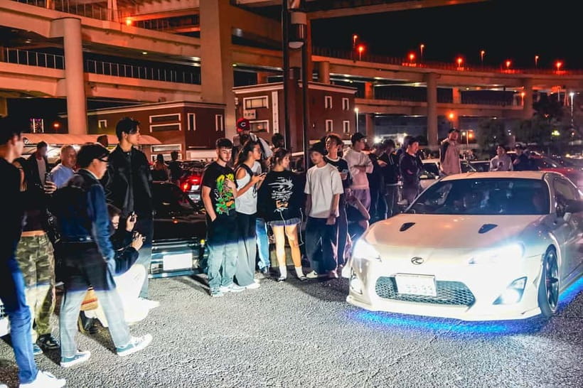 Tokyo: Legendary JDM CAR Daikoku Underground Meetup - Who will enjoy this night most