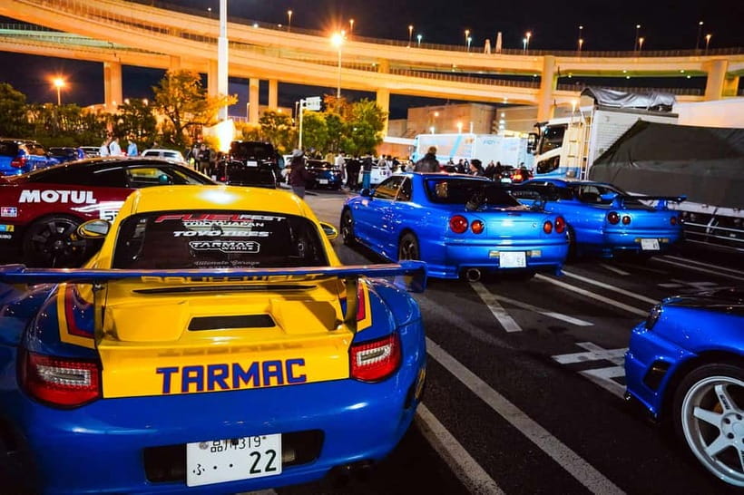 Tokyo: Legendary JDM CAR Daikoku Underground Meetup - Picking the right vehicle option
