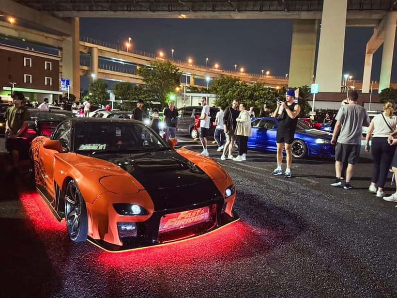 Tokyo: Legendary JDM CAR Daikoku Underground Meetup - The guides are a major part of the value