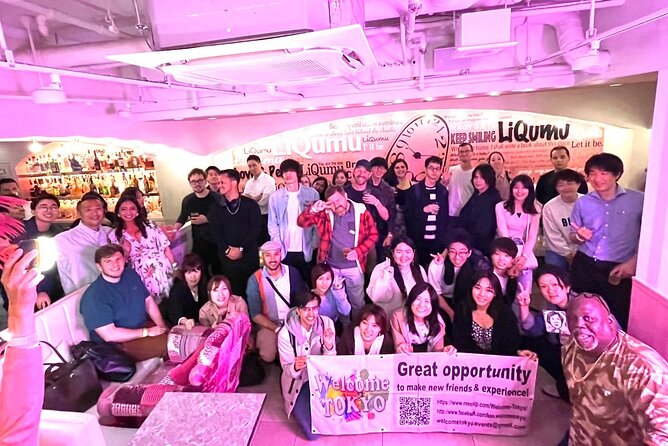 Tokyo Local Friends Solo attend Party All We Can Drink in Shibuya - Party games, photos, and easy conversation starters