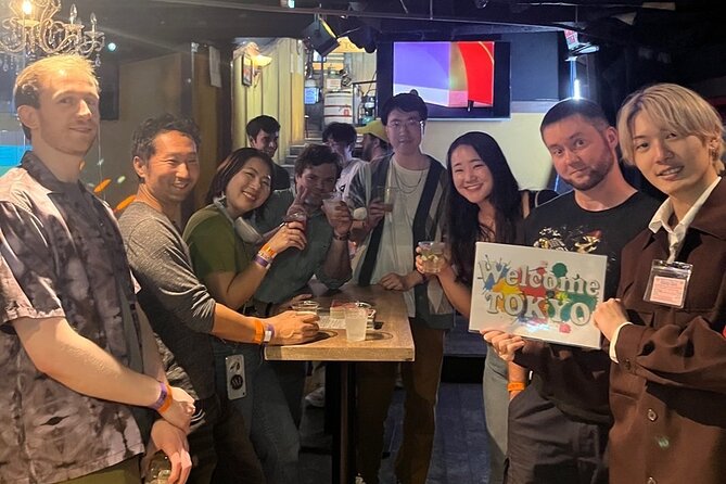 Tokyo Local Friends Solo attend Party All We Can Drink in Shibuya - How the card reshuffles change the evening
