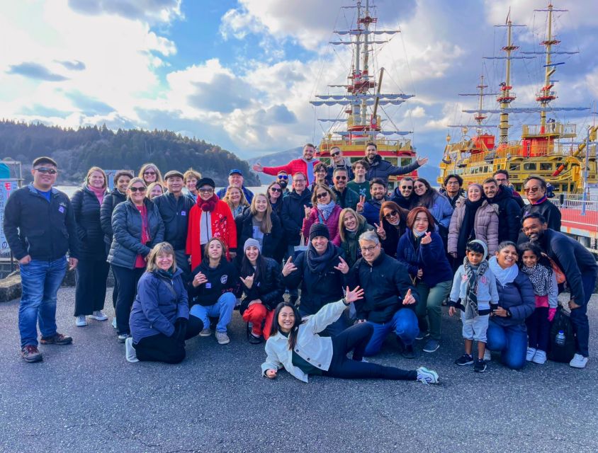Tokyo: Mt. Fuji 5th Station & Hakone Cruise 1-Day Bus Tour - Cruising across Lake Ashi