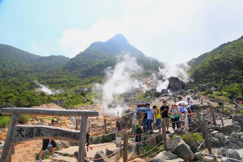 Tokyo: Mt. Fuji Tour, Hakone Ropeway, Owakudani, Lake Ashi - The Hakone Ropeway and Owakudani’s volcanic valley