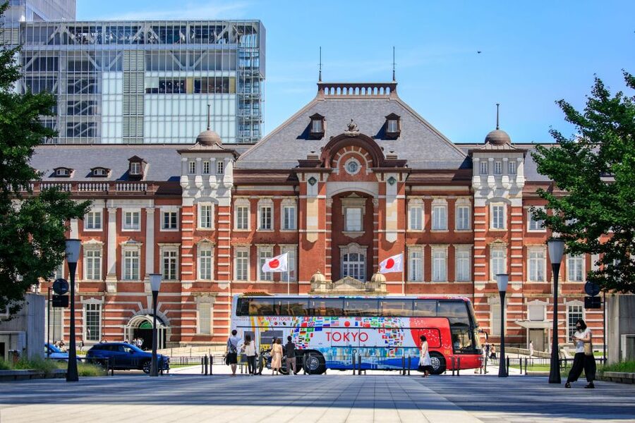 Tokyo: Open Top Panoramic Sightseeing Bus with Audio Guide - What you see on the City Course