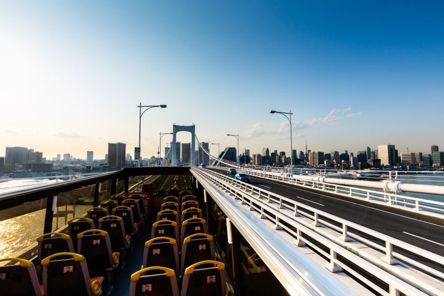 Tokyo: Open Top Panoramic Sightseeing Bus with Audio Guide - How the GPS audio guide works