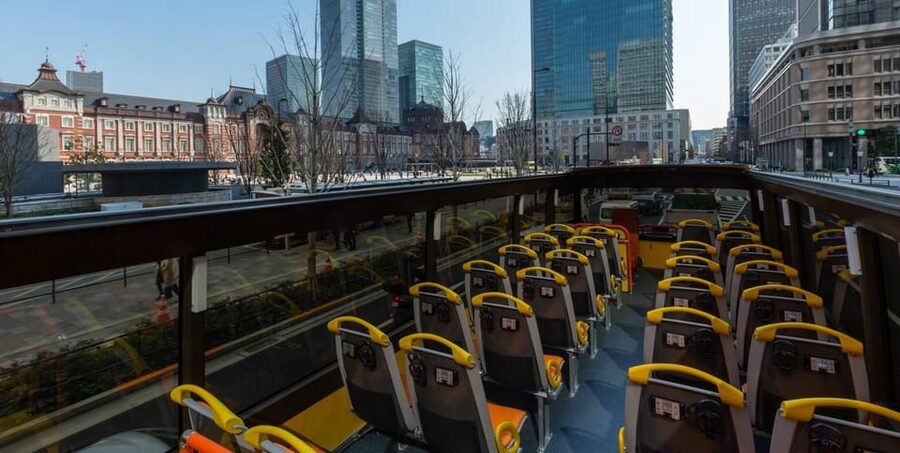 Tokyo: Open Top Panoramic Sightseeing Bus with Audio Guide - The open-top seats, comfort, and weather