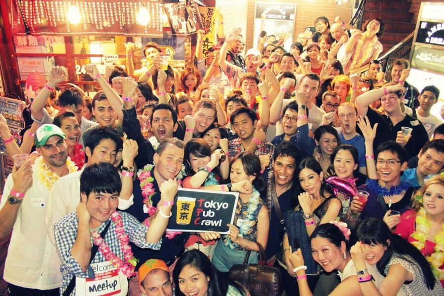 Tokyo: Pub Crawl and Bar Tour - Finishing at SEL OCTAGON TOKYO