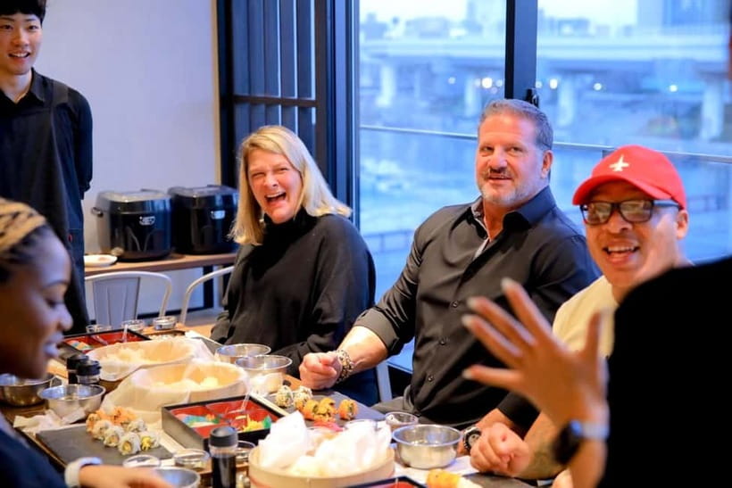 Tokyo: Roll and Authentic Sushi Making Class in Asakusa - Eating your own sushi at the end