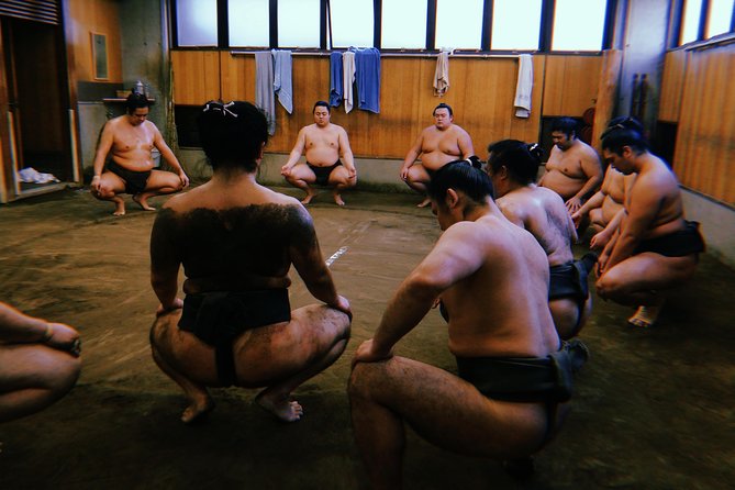 Tokyo Ryogoku Sumo Morning Practice + Photo Shoot with Wrestlers - Meeting at the right Ryogoku station