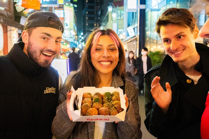 Tokyo: Shibuya Authentic Food Tour & Local Delights - What you actually eat and drink