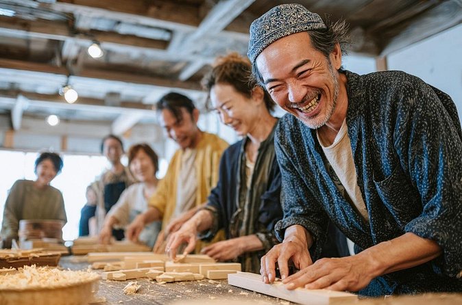 Tokyo Shinjuku Chopsticks Making Class - Smoothing, Oiling, and Seeing the Pair Take Shape