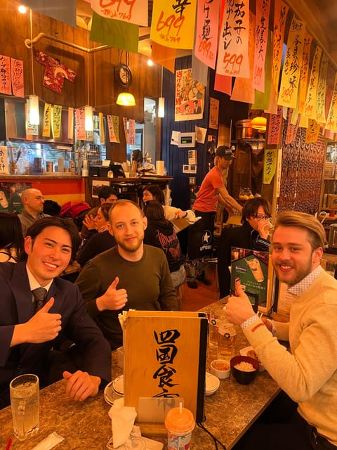 Tokyo: Shinjuku Food Tour (15 Dishes and 4 Eateries) - Four eateries, four different kinds of food