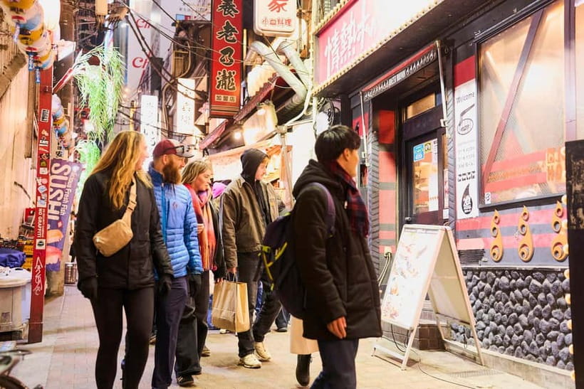 Tokyo: Shinjuku Nightlife & Secret Backstreets Walking Tour - Golden Gai: the maze of tiny bars
