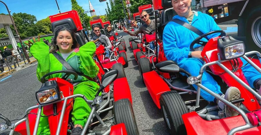 Tokyo: Street Kart Experience in Shibuya - The route beyond the crossing