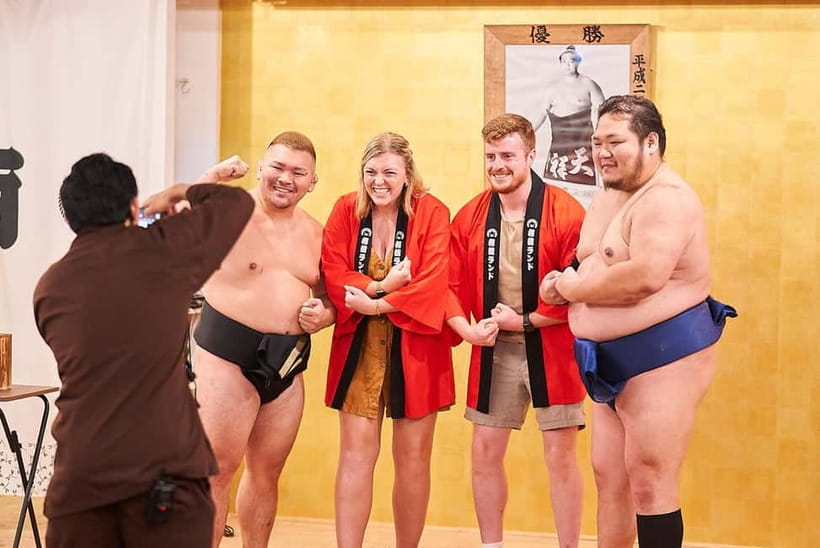 Tokyo Sumo Experience: Chanko & Mochi with a Former Pro - Who will enjoy this most