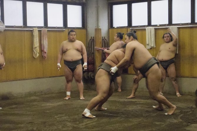 Tokyo Sumo Morning Practice Tour at Stable - Photos and the final walk back