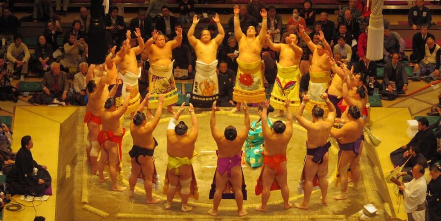 Tokyo: Sumo Tournament Tour with Chair Seat Tickets - Meeting at Ryogoku Station at 2:15 PM