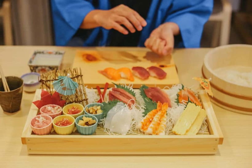 Tokyo: Sushi Making Class in a Happi Coat near a Famous Spot - What the 90-minute sushi class is really like