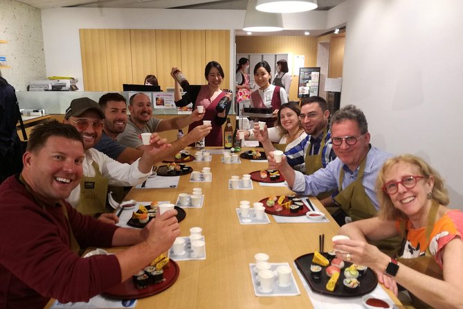 Tokyo Tsukiji Fish Market Tour and Sushi Making Lesson - Starting at Tsukiji Hongwanji Temple
