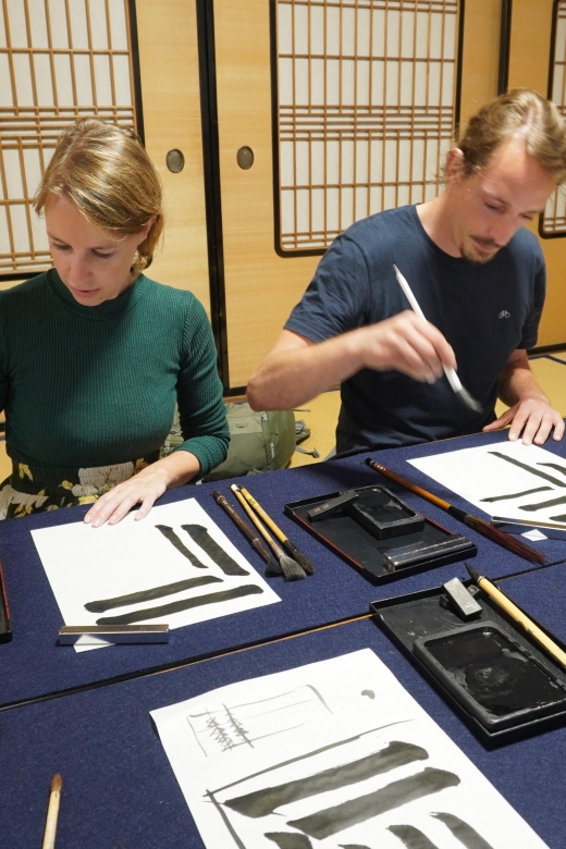 Try Mindful Calligraphy Near Kanazawa's Ninja Temple - A calm art lesson near Kanazawa’s Ninja Temple