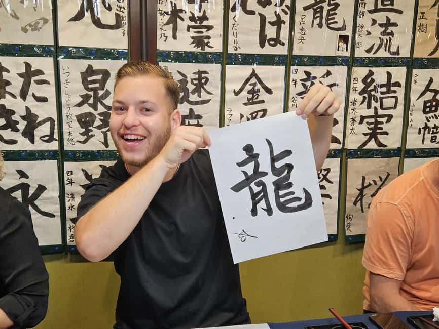Try Mindful Calligraphy Near Kanazawa's Ninja Temple - What happens during the one-hour class