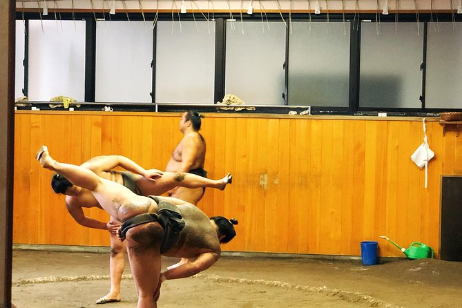 Watch Sumo Morning Practice at Stable in Tokyo - Who will enjoy this most